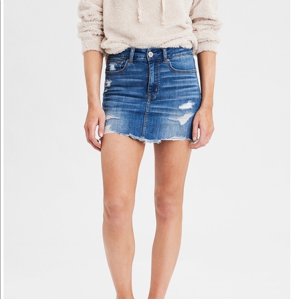 American Eagle Jean Skirt